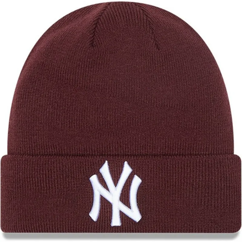 sapkak-piros-cuff-beanie-league-essential-new-york-yankees-mlb-new-era