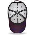 verstellbare-bordeauxrote-curved-cap-mit-marineblauem-logo-9forty-ray-scape-der-new-york-yankees-mlb-von-new-era