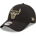 sapkak-ivelt-fekete-snapback-9forty-black-and-gold-chicago-bulls-nba-new-era