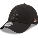 9forty-black-and-gold-los-angeles-dodgers-mlb-snapback-cap-in-schwarz-von-new-era