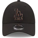 9forty-black-and-gold-los-angeles-dodgers-mlb-snapback-cap-in-schwarz-von-new-era