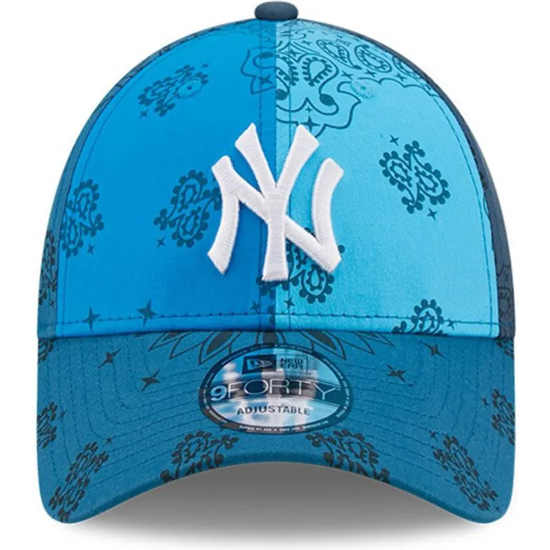 sapkak-ivelt-kek-allithato-9forty-paisley-print-new-york-yankees-mlb-new-era