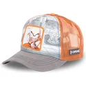 grau-orangefarbene-trucker-kappe-krilin-db2-kri2-dragon-ball-von-capslab