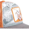grau-orangefarbene-trucker-kappe-krilin-db2-kri2-dragon-ball-von-capslab