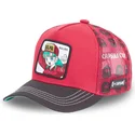 rod-och-svart-bulma-db2-bul2-dragon-ball-capslab-truckerkeps