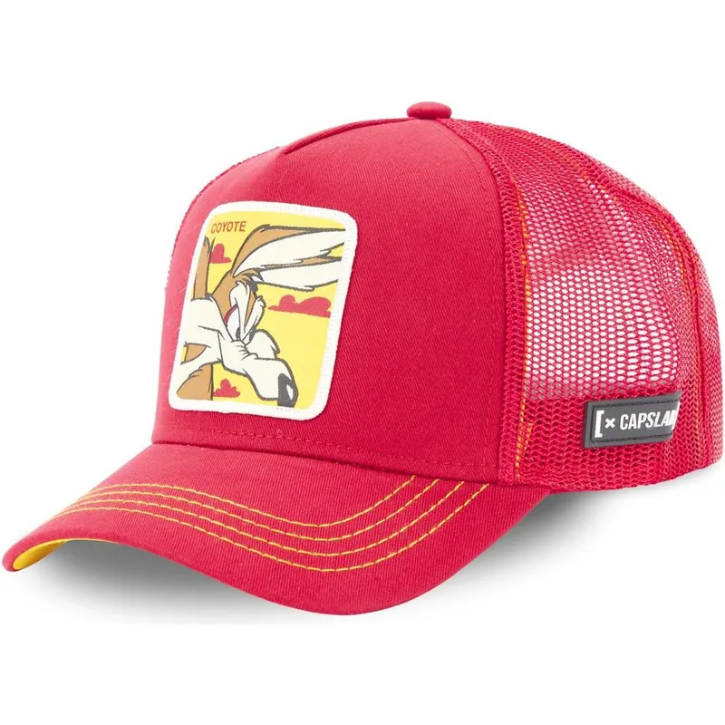 sapkak-ivelt-piros-snapback-loo5-coy1-kojot-looney-tunes-capslab sapkak-ivelt-piros-snapback-loo5-coy1-kojot-looney-tunes-capslab