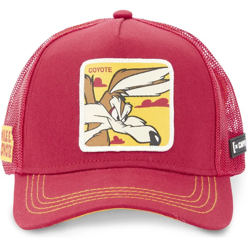 sapkak-ivelt-piros-snapback-loo5-coy1-kojot-looney-tunes-capslab sapkak-ivelt-piros-snapback-loo5-coy1-kojot-looney-tunes-capslab