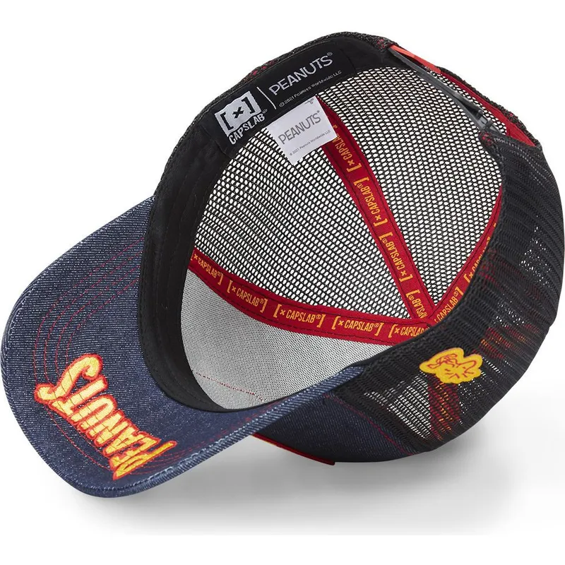 sapkak-ivelt-sotetkek-snapback-pea-sam-denim-snoopy-foldimogyoro-capslab
