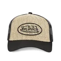 brun-och-svart-truckerkeps-paille-fran-von-dutch