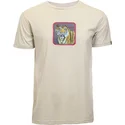 beiges-kurzarm-t-shirt-tiger-easy-clawsome-the-farm-von-goorin-bros
