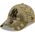 sapkak-ivelt-zold-allithato-9forty-paisley-print-new-york-yankees-mlb-new-era