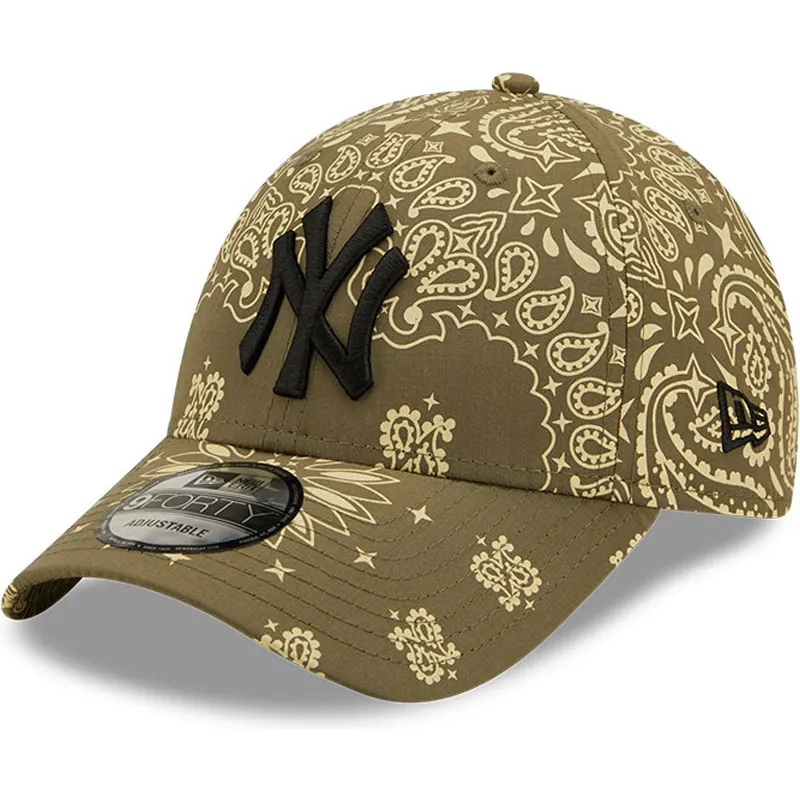 sapkak-ivelt-zold-allithato-9forty-paisley-print-new-york-yankees-mlb-new-era