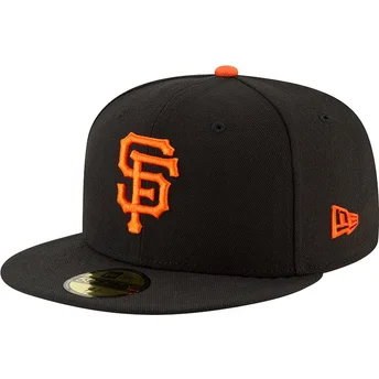Sapkák lapos fekete illesztett 59FIFTY AC Perf San Francisco Giants MLB New Era