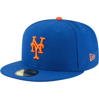 Cap lapos син регулиран 59FIFTY AC Perf New York Mets MLB New Era