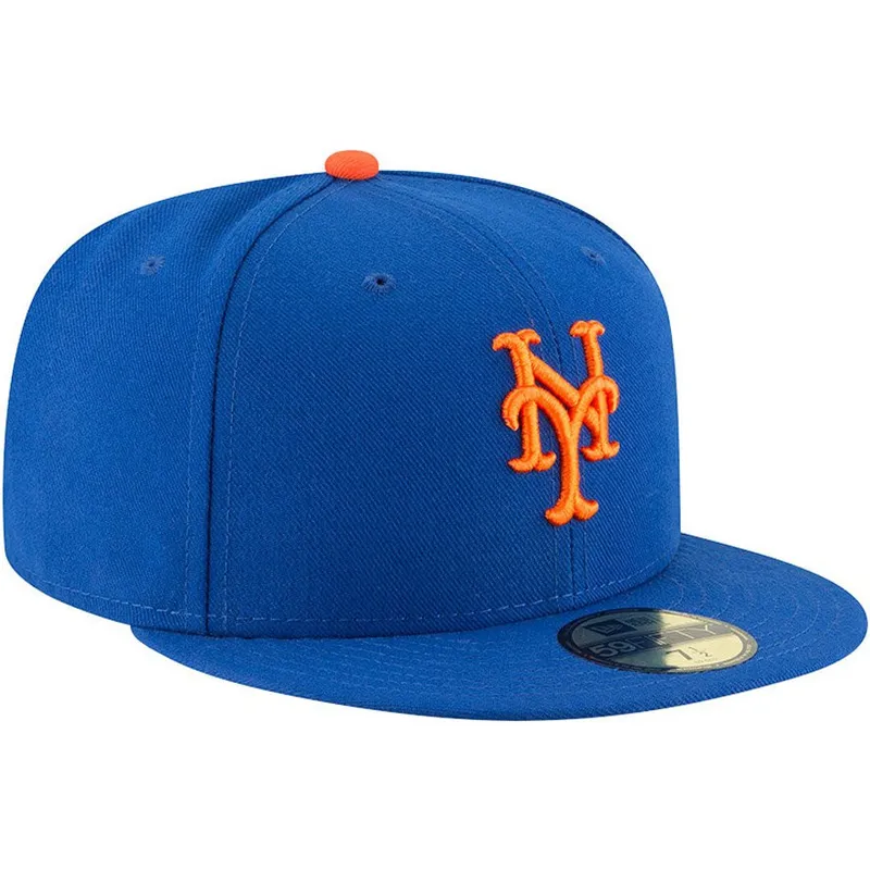 platt-bla-justerad-keps-59fifty-ac-perf-fran-new-york-mets-mlb-av-new-era