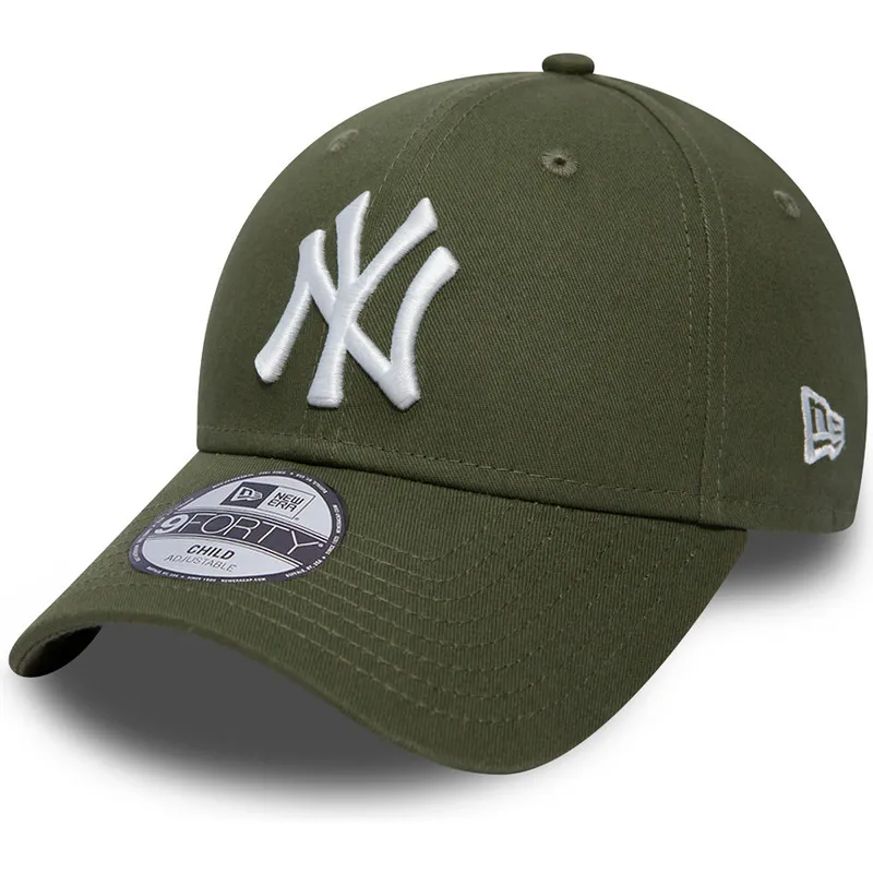 sapkak-ivelt-zold-allithato-pant-gyereknek-9forty-league-essential-new-york-yankees-mlb-new-era