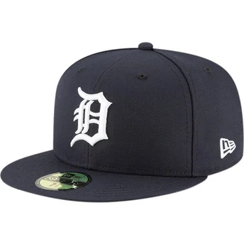 Cap lapos тъмносин регулиран 59FIFTY AC Perf Detroit Tigers MLB New Era