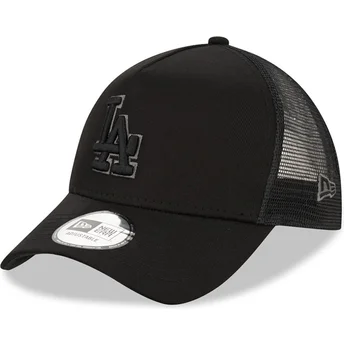 Sapkák ívelt fekete snapback 9FORTY A Frame Los Angeles Dodgers MLB New Era