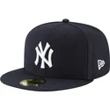 marinbla-platt-keps-justerad-59fifty-ac-perf-fran-new-york-yankees-mlb-av-new-era