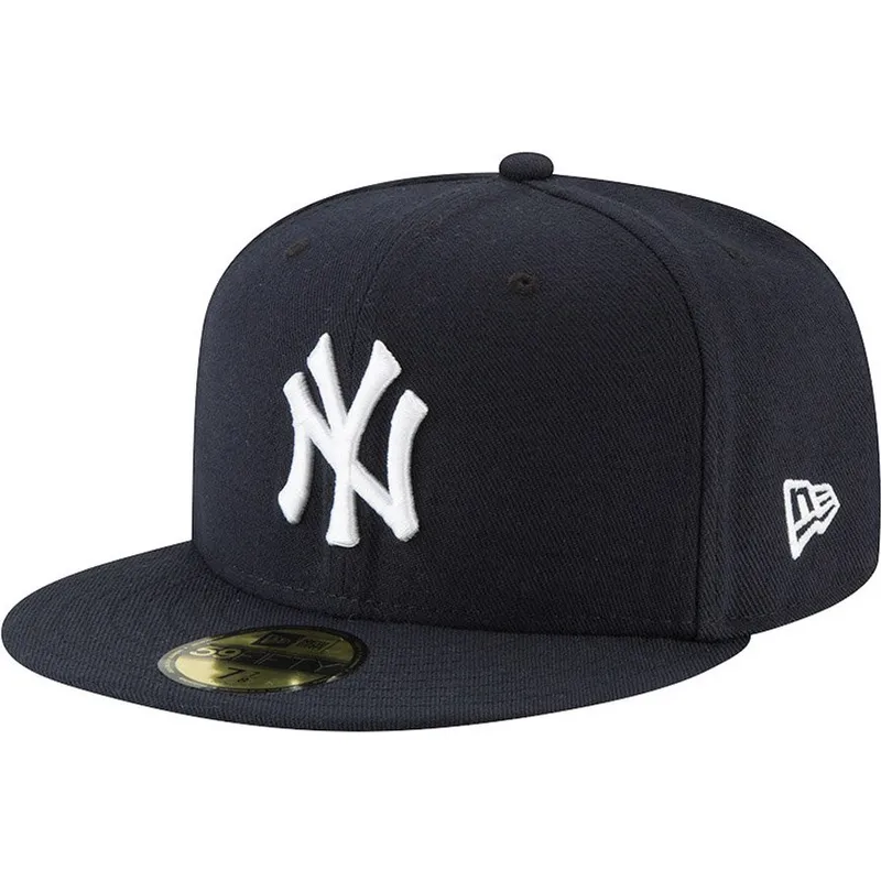 marinbla-platt-keps-justerad-59fifty-ac-perf-fran-new-york-yankees-mlb-av-new-era