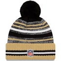 new-orleans-saints-nfl-sport-sideline-braune-und-schwarze-mutze-von-new-era