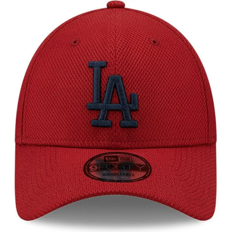 sapkak-ivelt-piros-allithato-9forty-diamond-era-los-angeles-dodgers-mlb-new-era