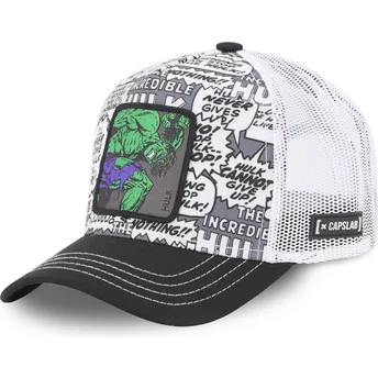 capslab-marvel-comics-hulk-hul1-schwarz-weiss-trucker-cap