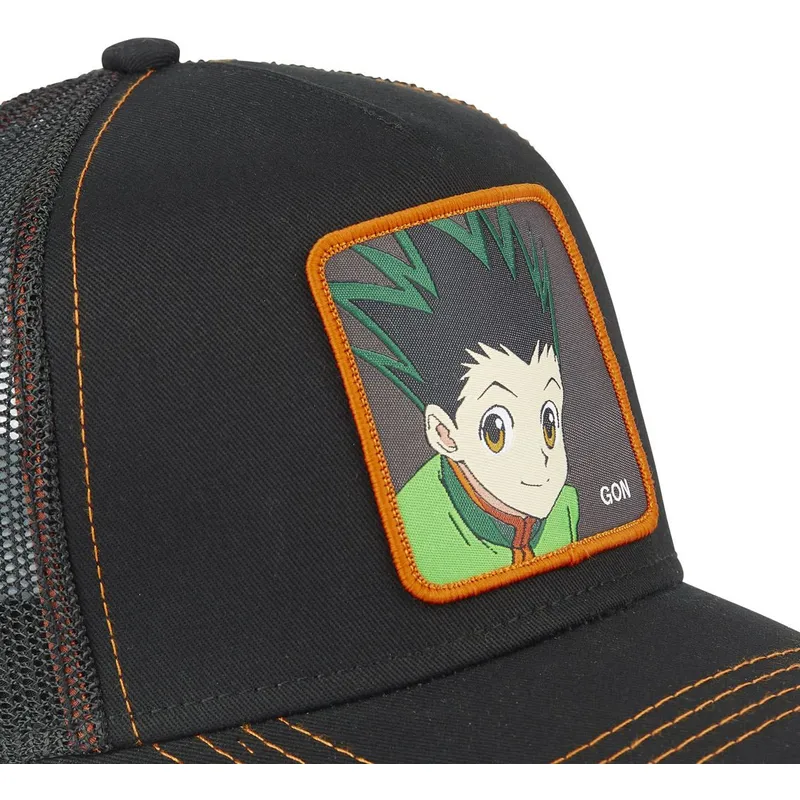 schwarze-trucker-cap-gon-freecss-gon3-hunter-x-hunter-von-capslab