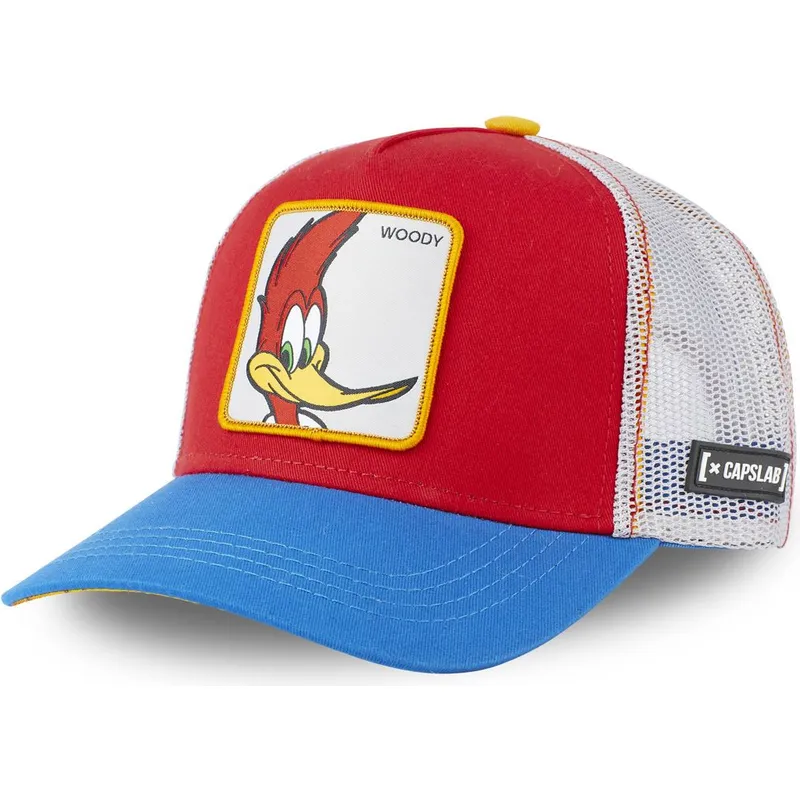 sapkak-ivelt-piros-snapback-pec1-woody-woodpecker-capslab