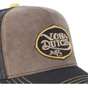 braune-und-schwarze-trucker-kappe-always-on-the-run-vin-von-von-dutch