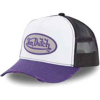 Sapkák ívelt fehér snapback , SUM PUR Von Dutch