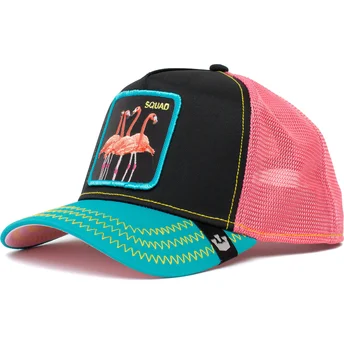 sapkak-ivelt-fekete-snapback-rosa-squad-flamingoals-the-farm-goorin-bros