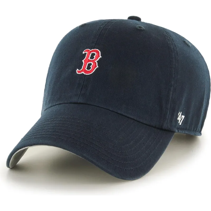 marinbla-bojd-keps-justerbar-clean-up-base-runner-boston-red-sox-mlb-av-47-brand
