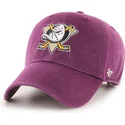 sapkak-ivelt-lila-allithato-clean-up-anaheim-ducks-nhl-47-brand