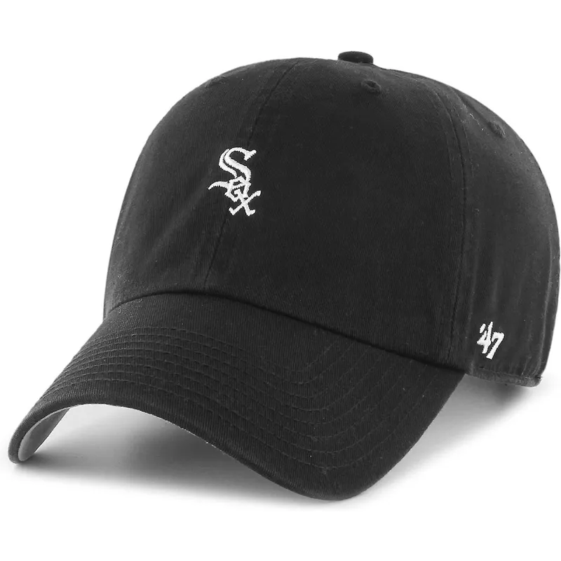 sapkak-ivelt-fekete-allithato-clean-up-base-runner-chicago-white-sox-mlb-47-brand sapkak-ivelt-fekete-allithato-clean-up-base-runner-chicago-white-sox-mlb-47-brand