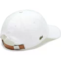 lacoste-curved-brim-contrast-strap-white-adjustable-cap