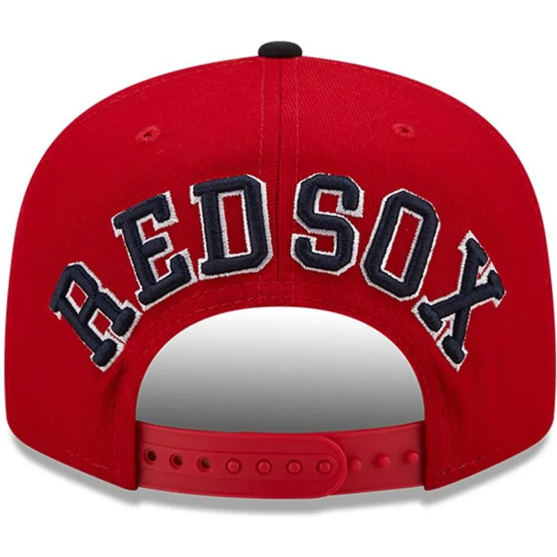 sapkak-lapos-piros-snapback-9fifty-team-arch-boston-red-sox-mlb-new-era