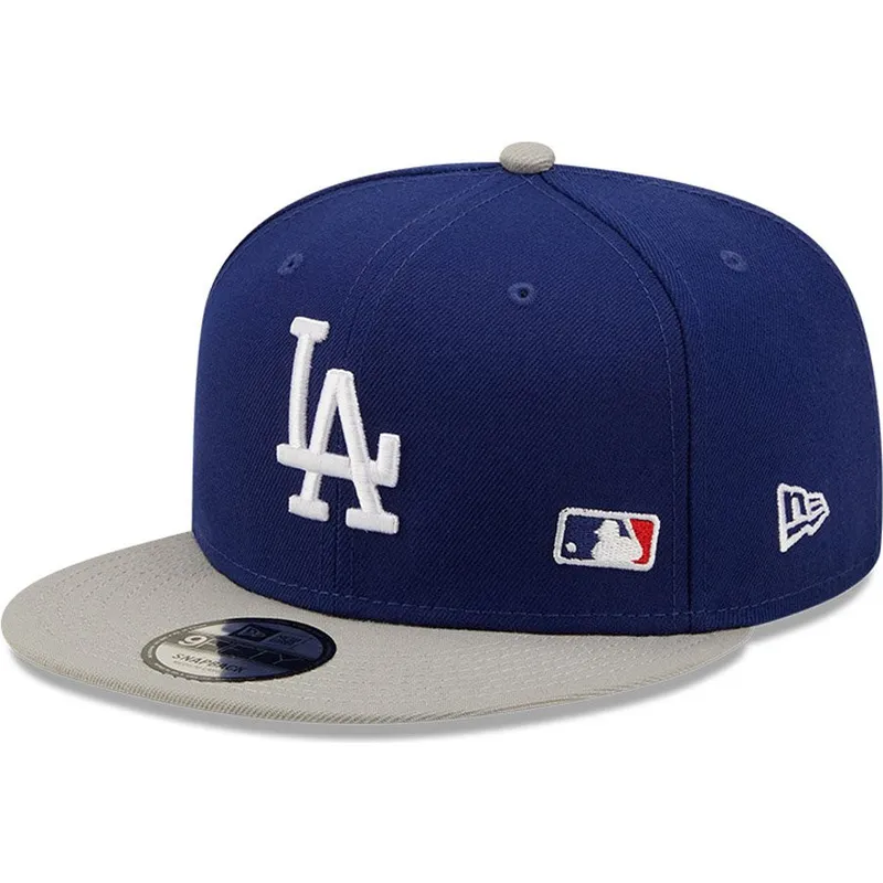 sapkak-lapos-kek-snapback-9fifty-team-arch-los-angeles-dodgers-mlb-new-era