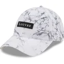 sapkak-ivelt-feher-allithato-9forty-clear-marble-le-louvre-new-era
