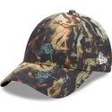 9forty-verstellbare-mehrfarbige-kappe-la-liberte-guidant-le-peuple-le-louvre-von-new-era