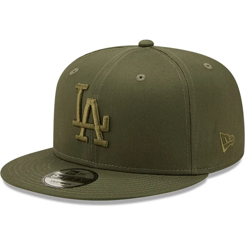 sapkak-lapos-zold-snapback-9fifty-league-essential-los-angeles-dodgers-mlb-new-era