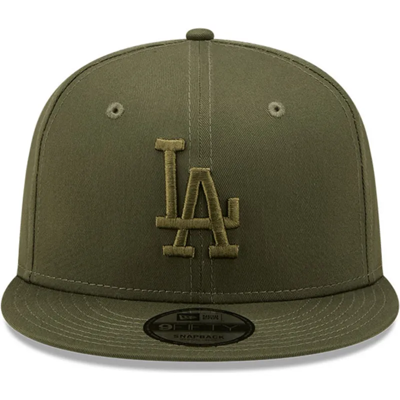 sapkak-lapos-zold-snapback-9fifty-league-essential-los-angeles-dodgers-mlb-new-era
