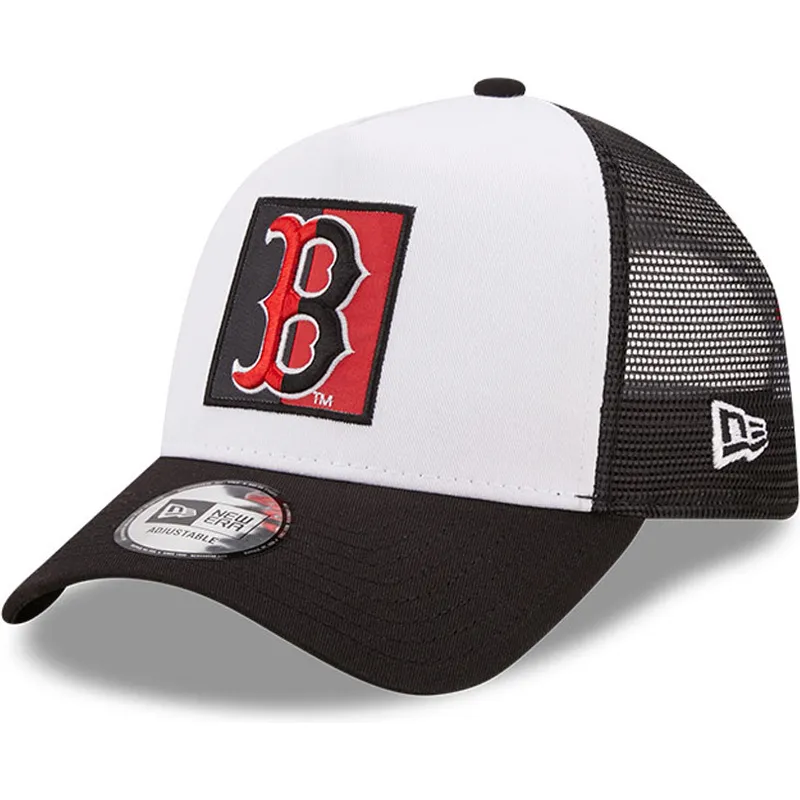 sapkak-ivelt-fekete-snapback-a-frame-team-patch-boston-red-sox-mlb-new-era