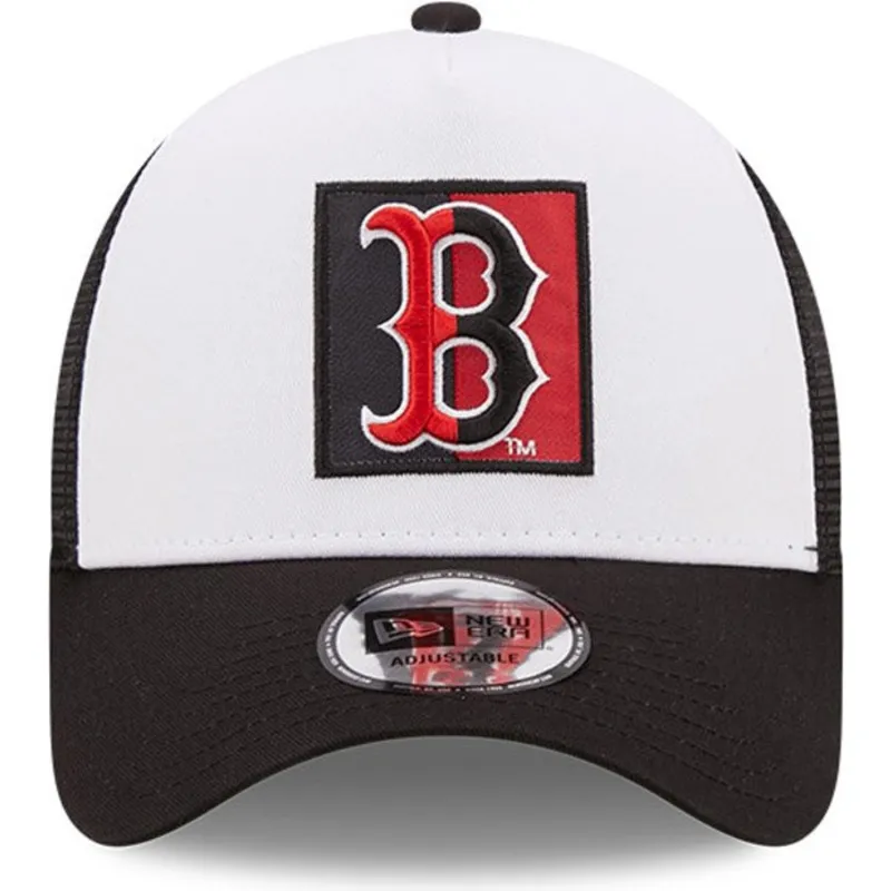 sapkak-ivelt-fekete-snapback-a-frame-team-patch-boston-red-sox-mlb-new-era