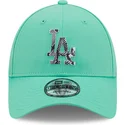 sapkak-ivelt-zold-allithato-9forty-infill-los-angeles-dodgers-mlb-new-era