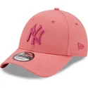 sapkak-ivelt-rozsaszin-allithato-9forty-league-essential-new-york-yankees-mlb-new-era
