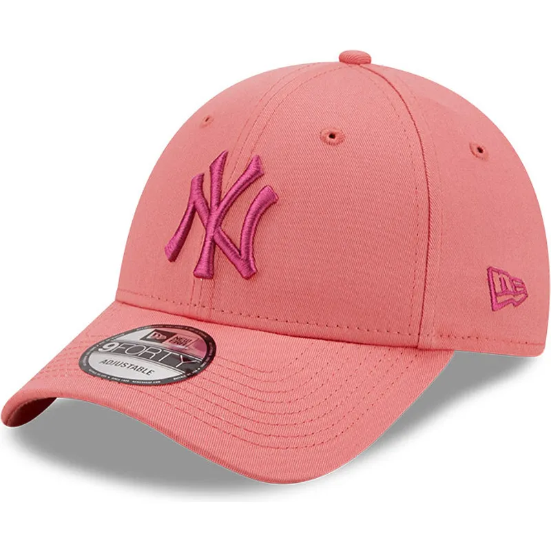 sapkak-ivelt-rozsaszin-allithato-9forty-league-essential-new-york-yankees-mlb-new-era