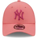sapkak-ivelt-rozsaszin-allithato-9forty-league-essential-new-york-yankees-mlb-new-era