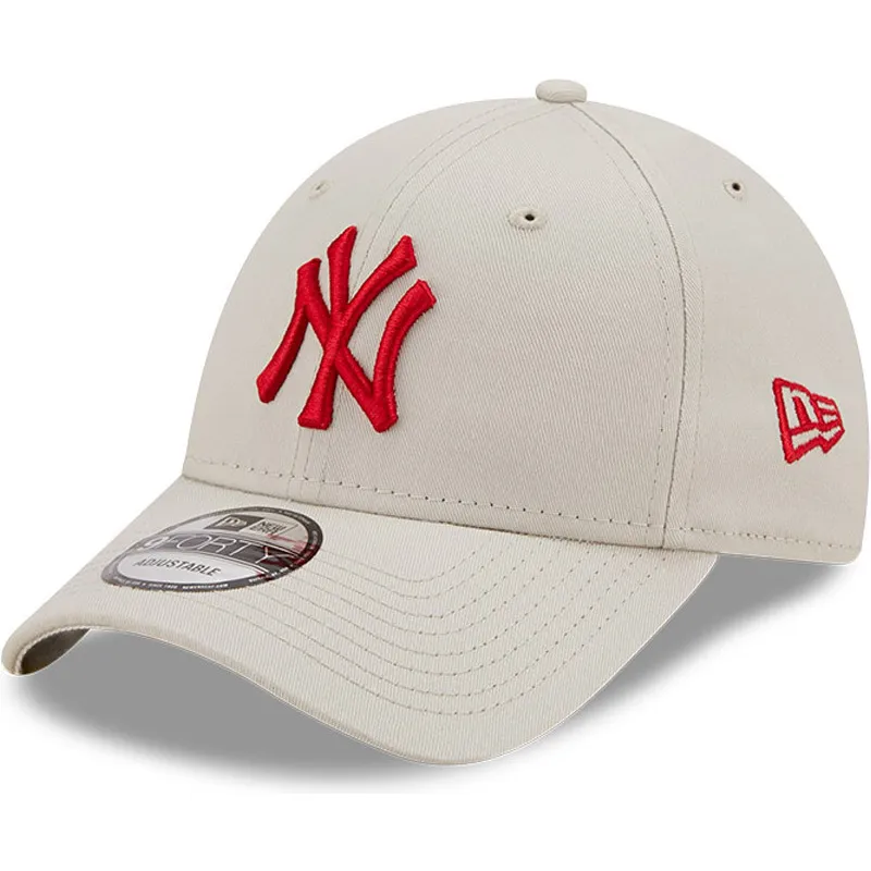 cap-ivelt-bezhov-reguliruema-lenta-9forty-league-essential-new-york-yankees-mlb-new-era