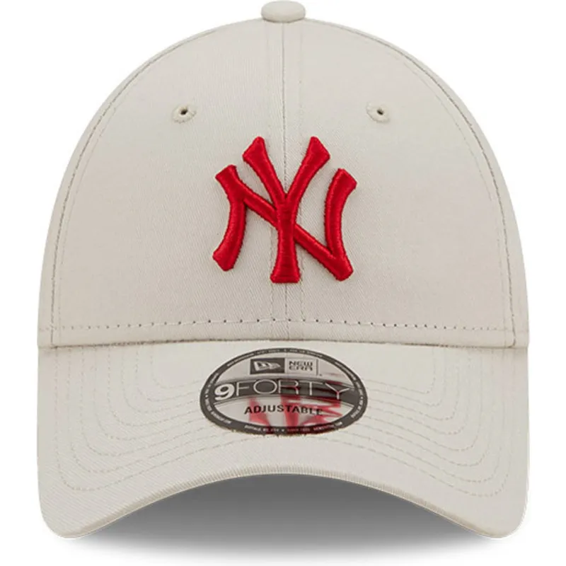 cap-ivelt-bezhov-reguliruema-lenta-9forty-league-essential-new-york-yankees-mlb-new-era